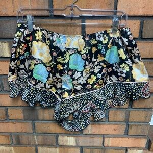 Victoria’s Secret Floral Ruffled Sleep Shorts